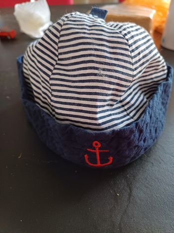 Chapeau style marin taille 49