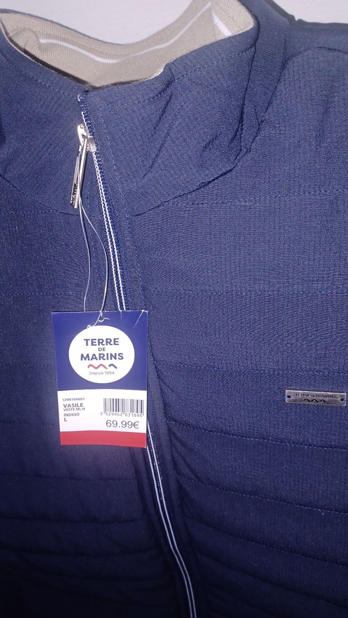 Veste homme terre de marins taille L neuf - photo numéro 2