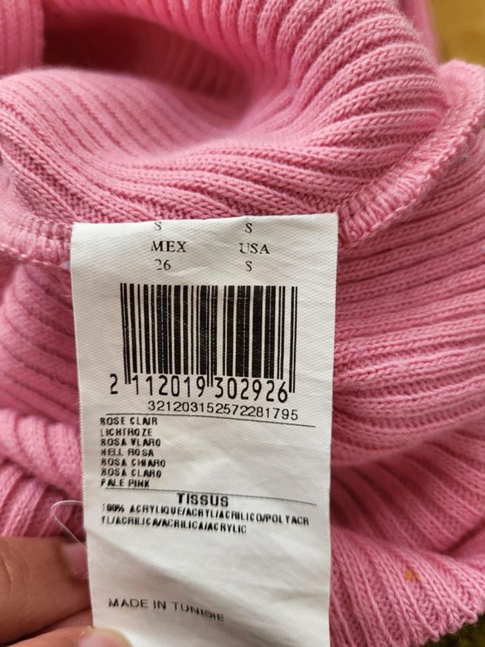 Top femme cache cœur rose - photo numéro 5