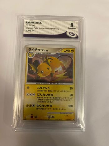 Carte Pokémon gradée