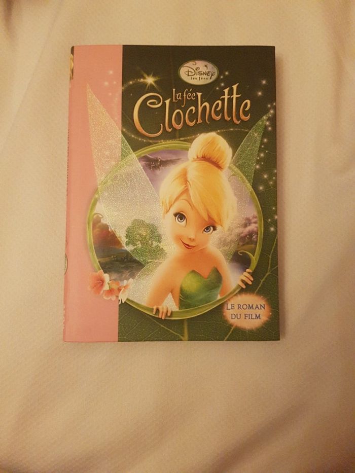 Livre la fée clochette- le roman du film