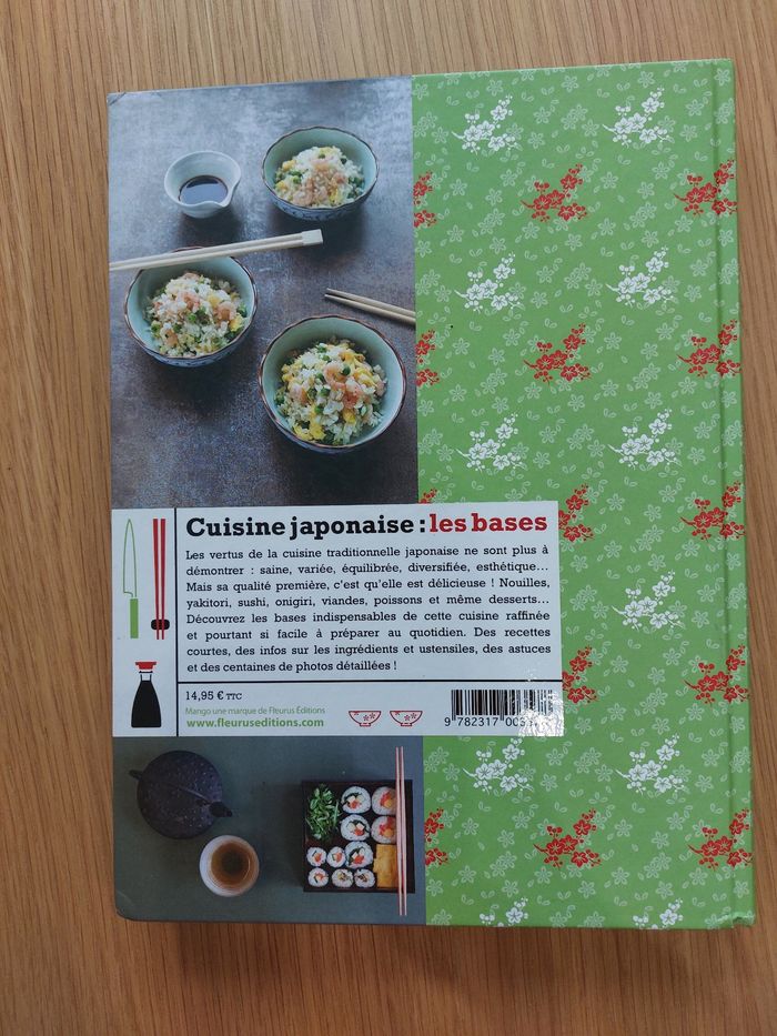 Livre base cuisine japonaise - photo numéro 4