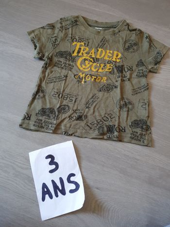 Maillot t-shirt 3ans garçon