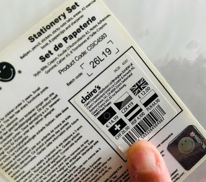 Lot carnet secret et accessoires smiley - photo numéro 3