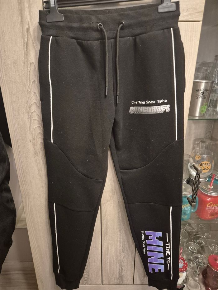 Bas jogging minecraft 11 ans