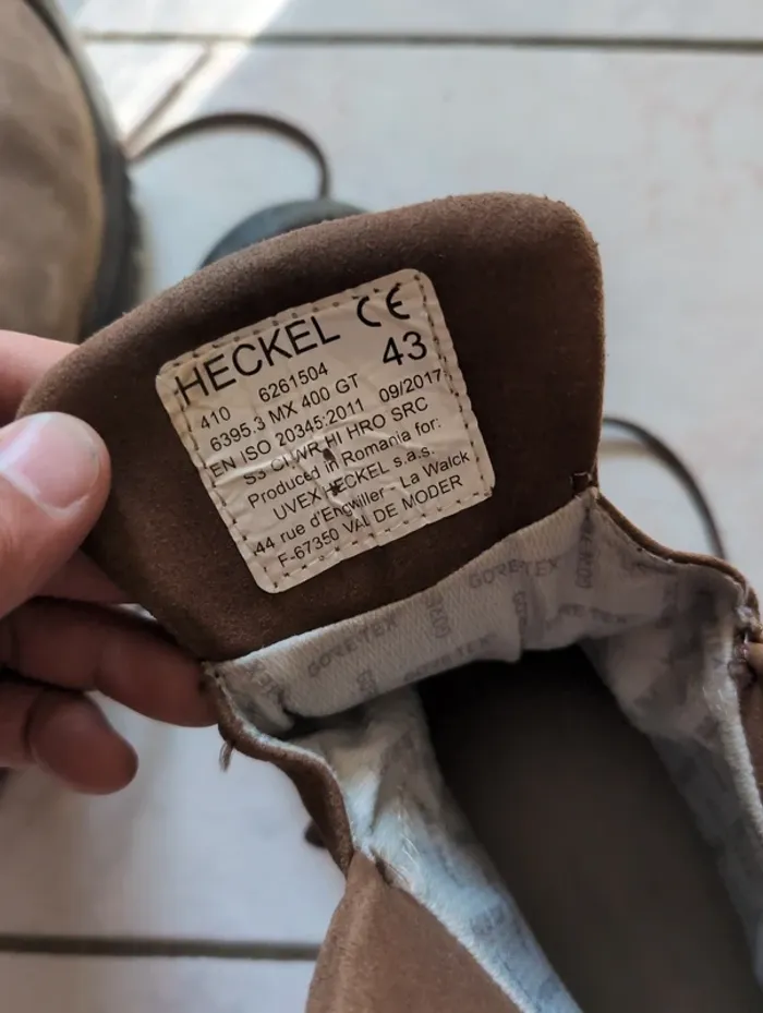 Chaussures de sécurité homme montante - photo numéro 4