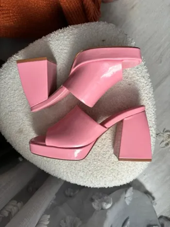 Sabot femme rose pastel taille 38