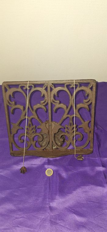 Lutrin de cuisine , Support De Livre En Fonte 