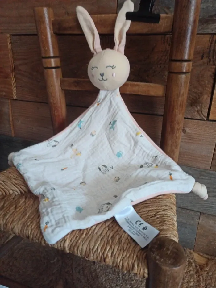 Doudou lapin endormi Simba toys tbe - photo numéro 3