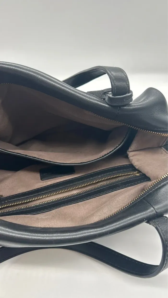 Sac à main Lancel cuir noir - photo numéro 8