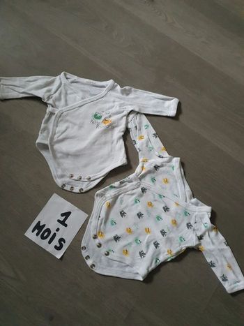 Lot bodies 1mois