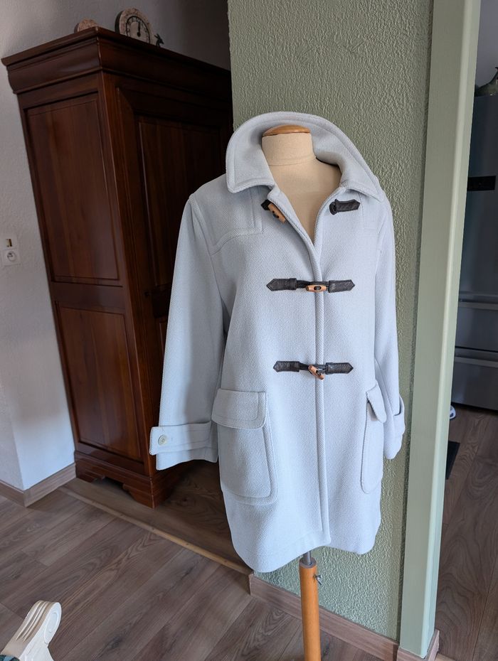 Duffle-coat,  femme ......coloris bleu ciel - photo numéro 3