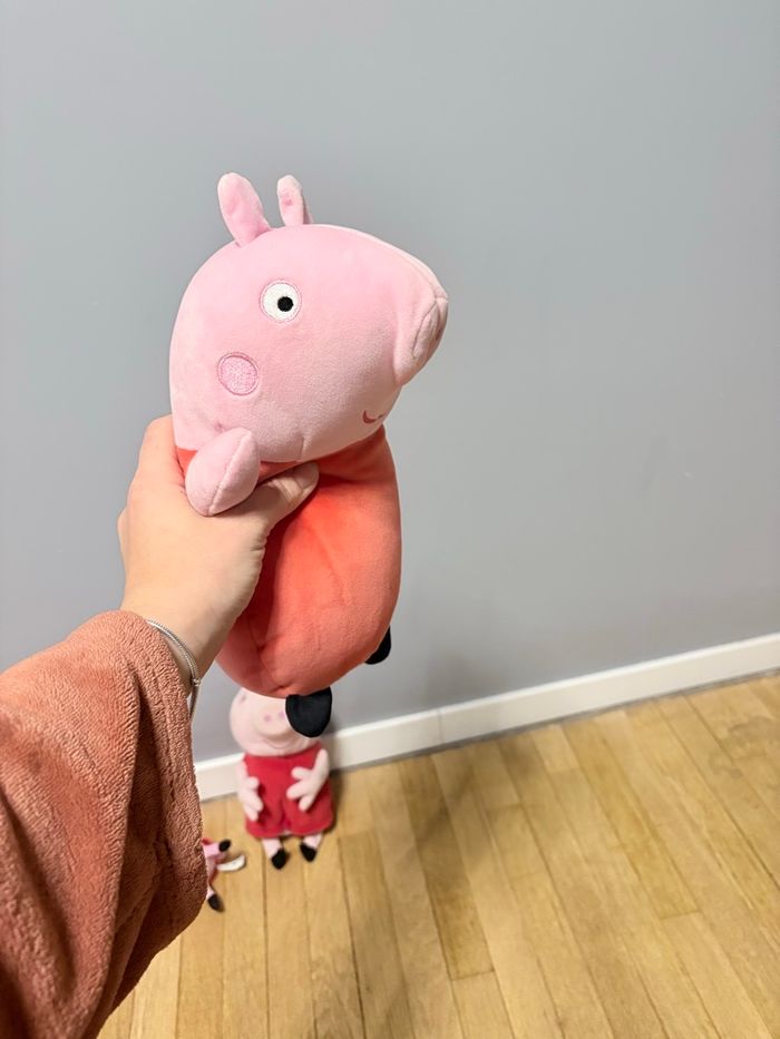 Lot peluche peppa pig