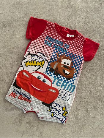 Combi short été bébé 9 mois Cars