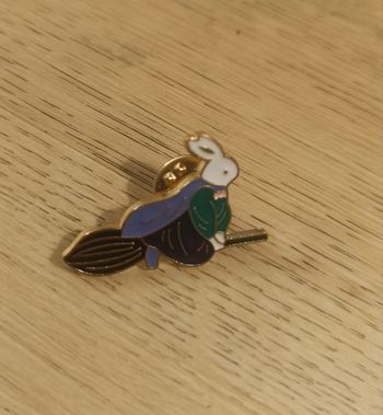 Pin's lapin sorcière