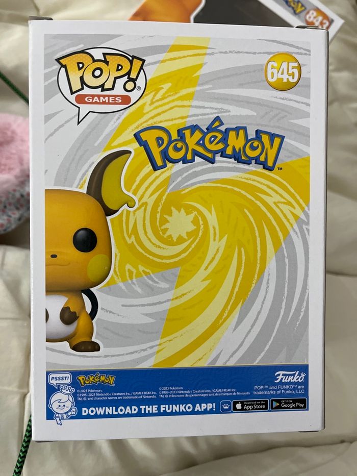 Pop Pokémon raichu - photo numéro 4