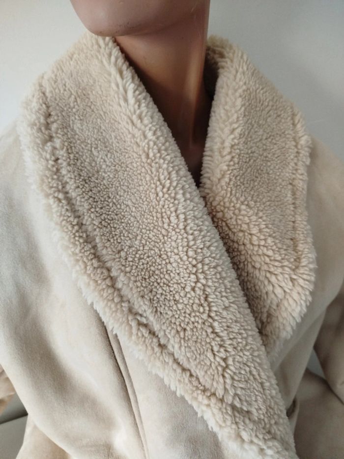 #manteau court #neuf #beige - photo numéro 2