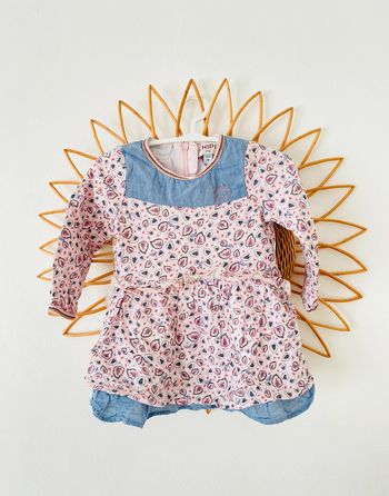 Robe manches longues Chipie 9/12 mois