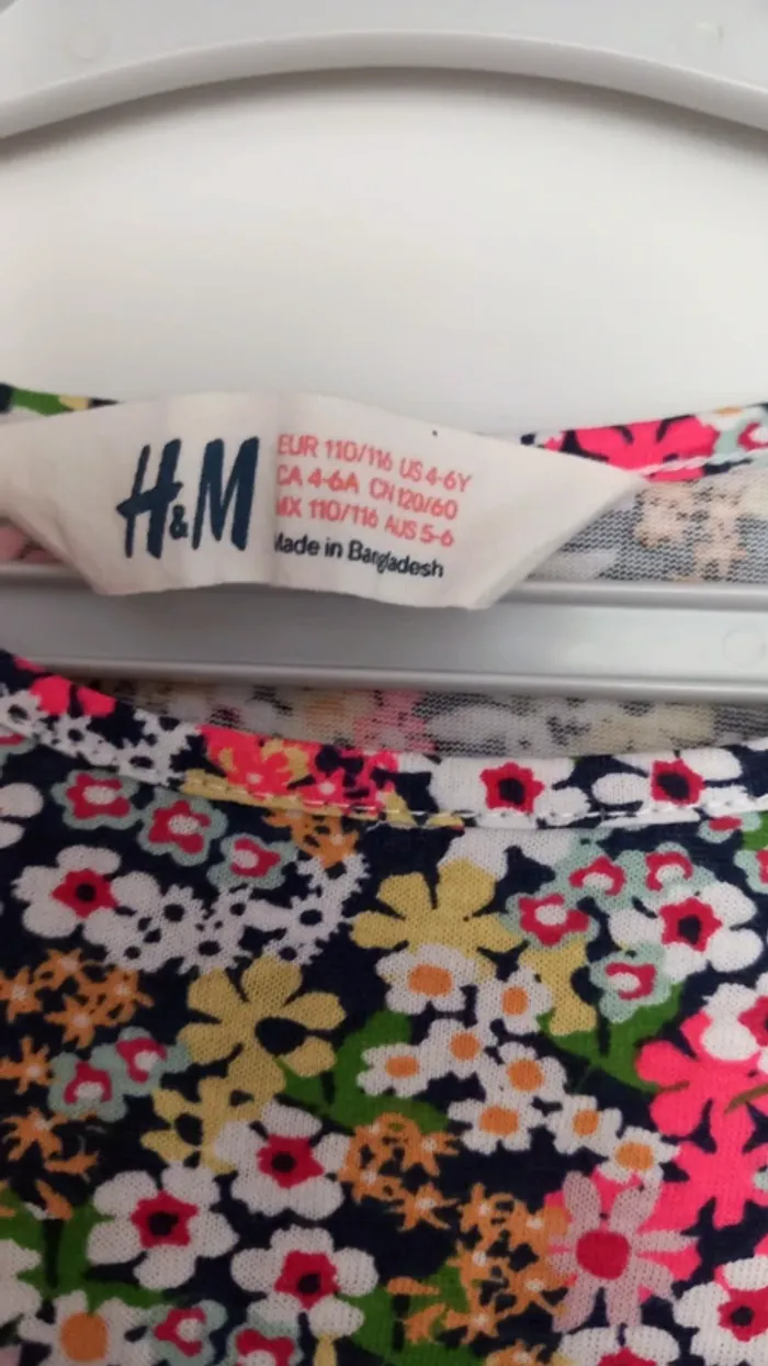 Jolie robe fleurie H&M - photo numéro 3