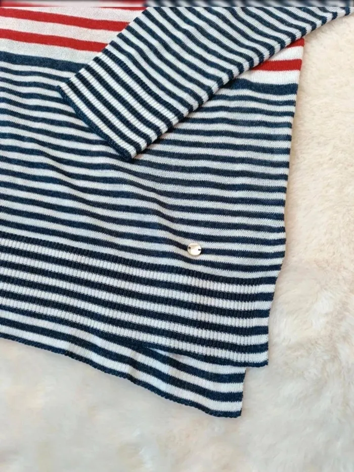 💙 Pull marin rayé Brax – Taille 40 🇮🇹 - photo numéro 2