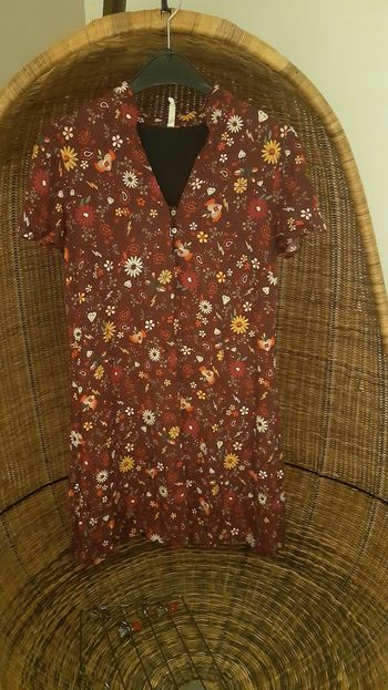 ROBE FLEURIE MARQUE I CODE T3638