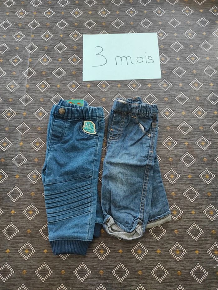 Lot jean 3 mois