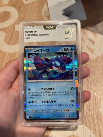 Carte Pokémon gradée