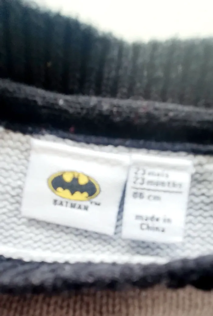 Pull Orchestra Batman 23 mois - photo numéro 2