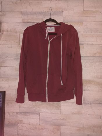 Sweat a capuche m zippé gilet