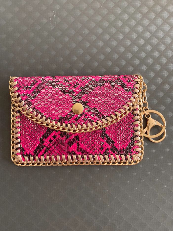 Porte monnaie rose
