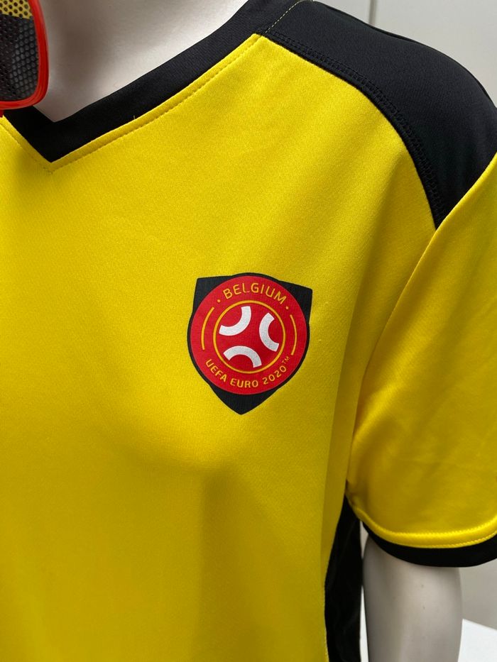 Maillot de Foot UEFA Euro 2020 Belgique 🌸 taille M - photo numéro 3