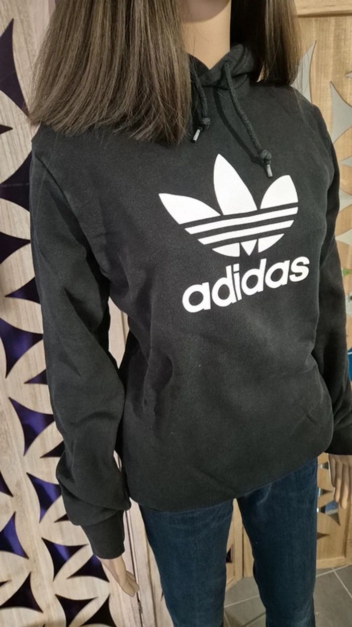 Sweat Adidas à capuche - photo numéro 3