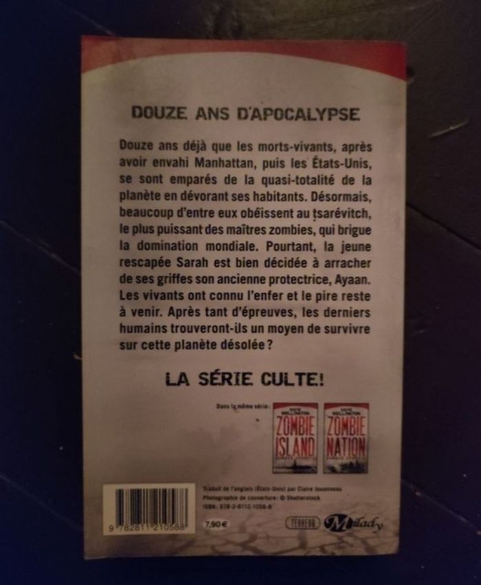 livre zombie planet - photo numéro 2