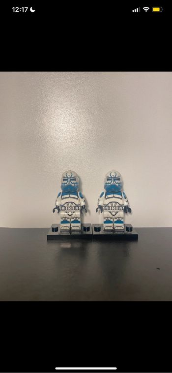 Lego star Wars clone mini figurine