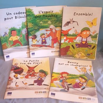 Lot 5 livres enfant, sur l'environnement