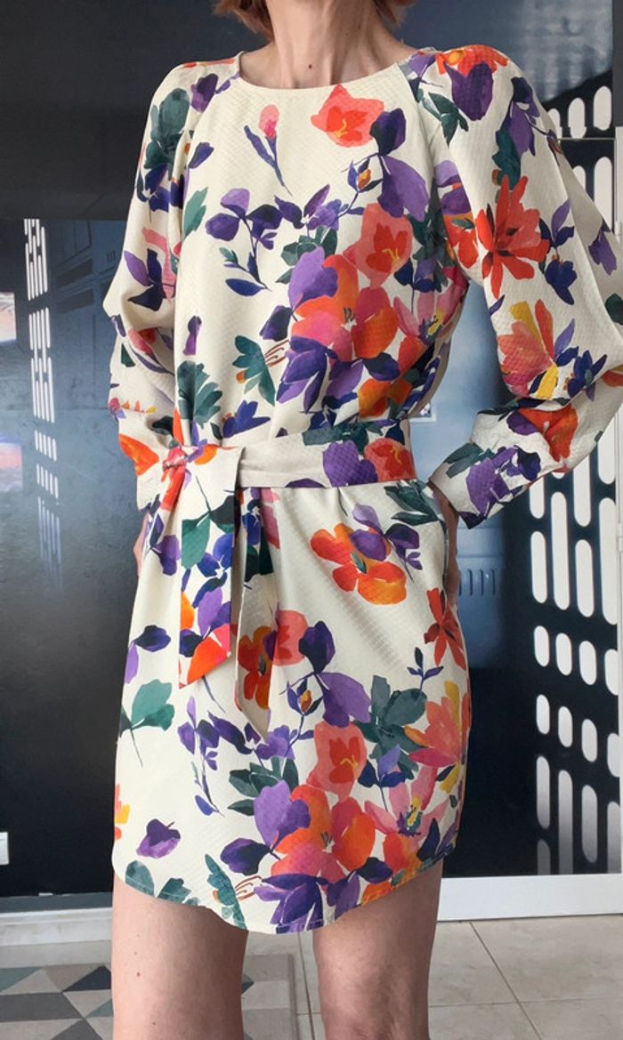 Robe courte en soie - photo numéro 6