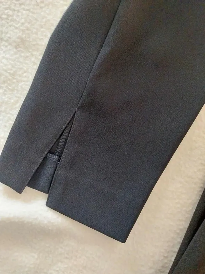 Veste noire mi longue T38 - photo numéro 8