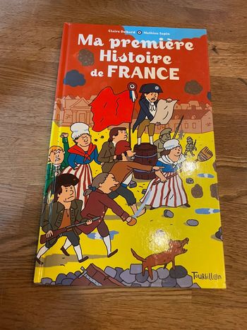 Livre Ma première histoire de France avec plus de 50 volets