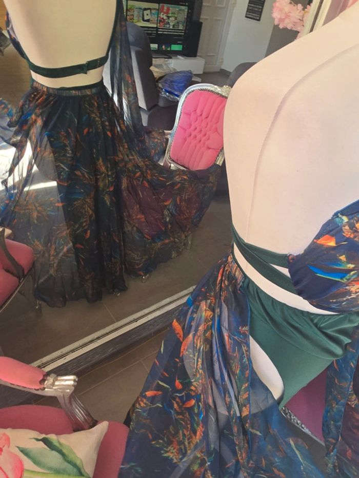 Tenue danse du ventre luxe taille L neuf avec étiquettes - photo numéro 8