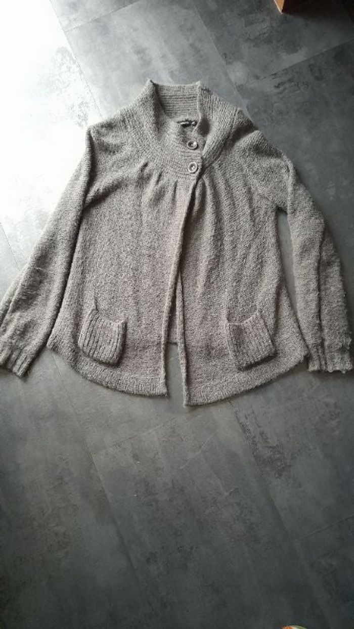 Gilet gris 3 suisses