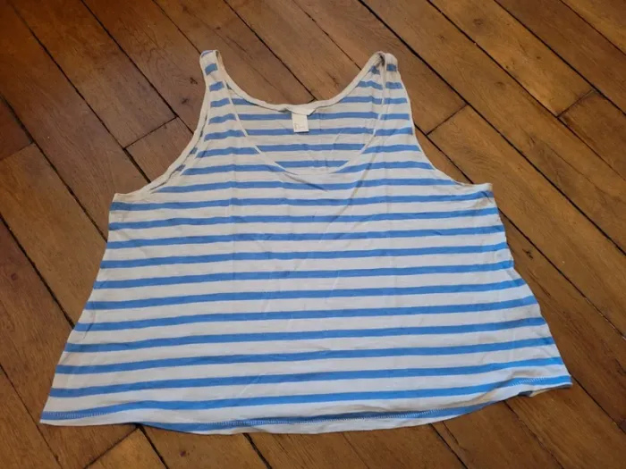 Débardeur large à rayures - H&M