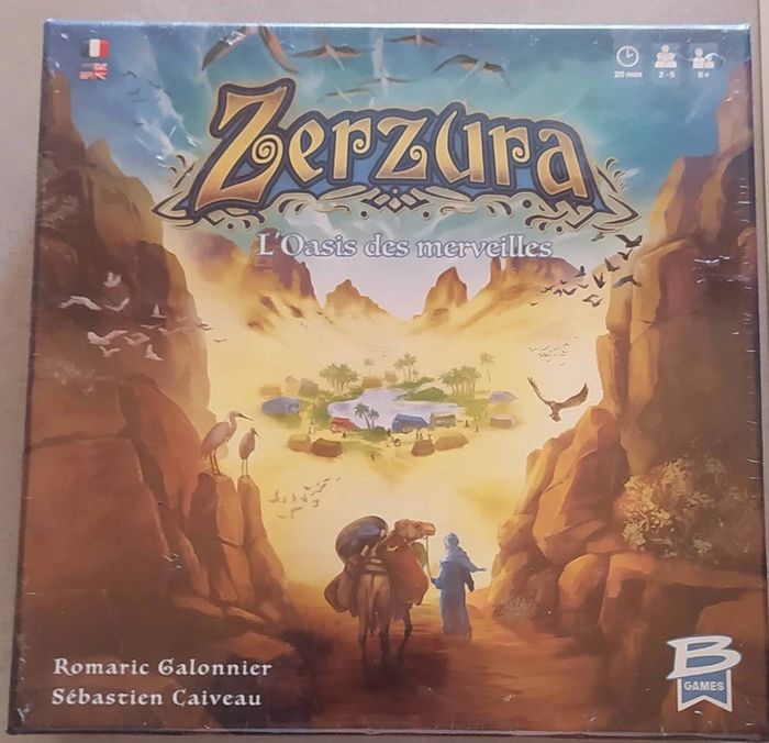 Zerzura - Jeu de société sous emballage