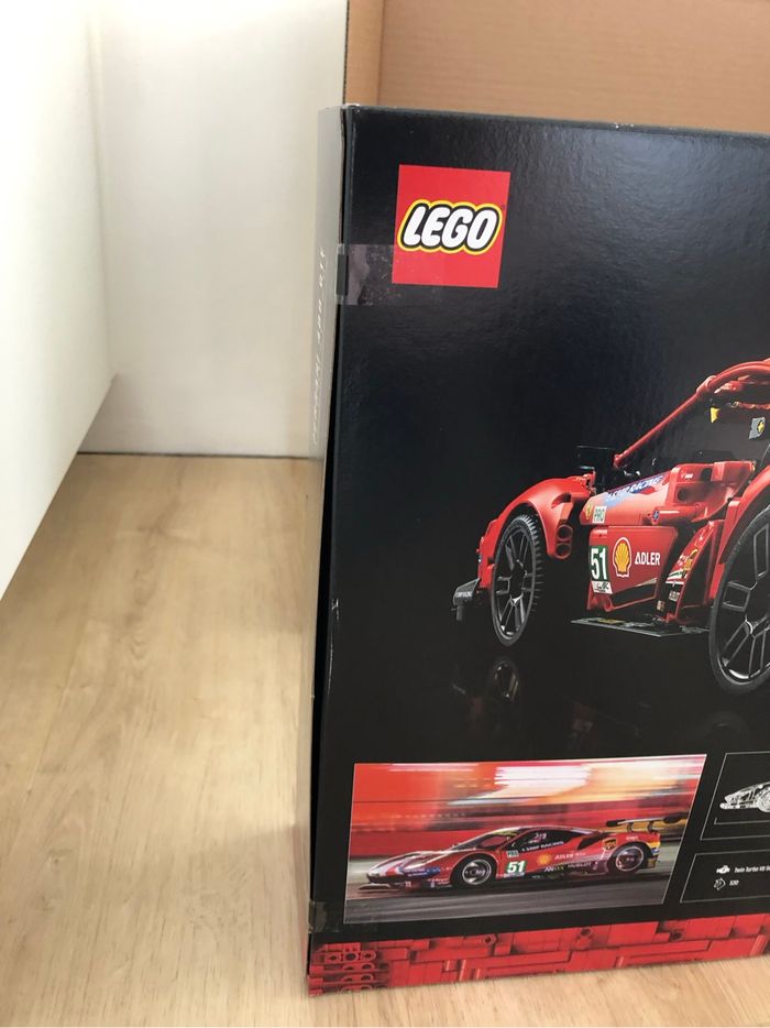 Voiture lego technic neuf ferrari gte af corse 42125 - photo numéro 4