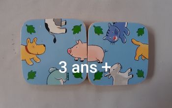 Casse-tête en bois animaux - dès 3 ans
