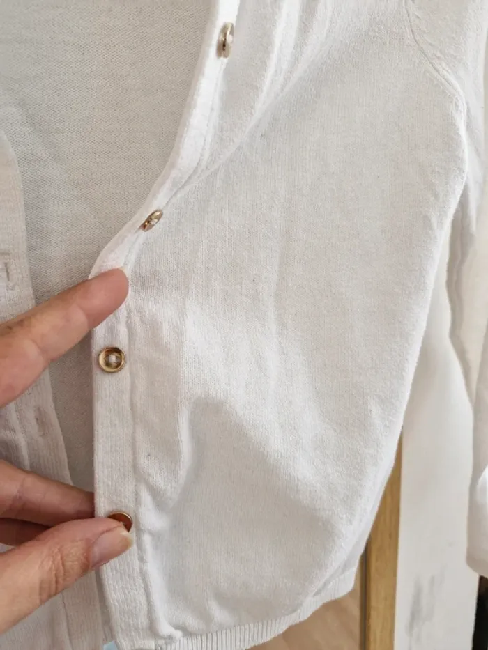 Gilet blanc - photo numéro 4