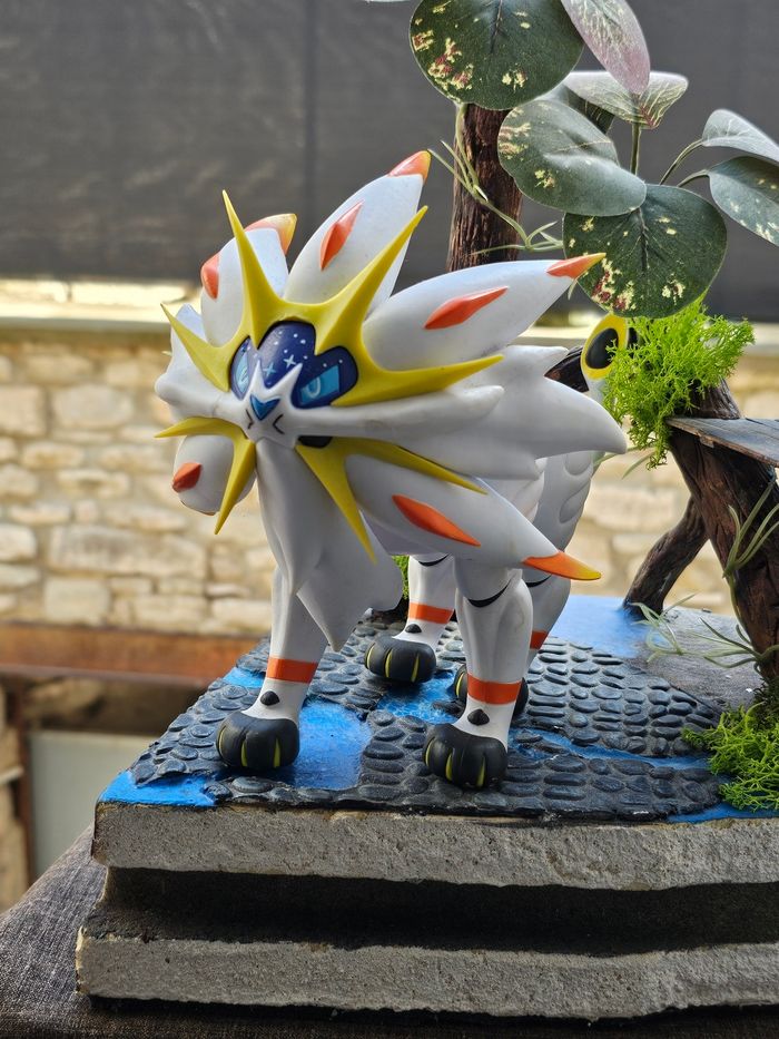 Super grande figurine Pokemon Nintendo tomy solgaleo - photo numéro 3