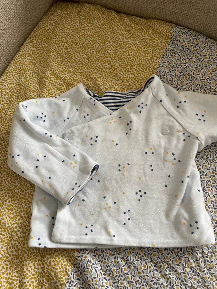 Veste réversible coton 12 mois - photo numéro 4