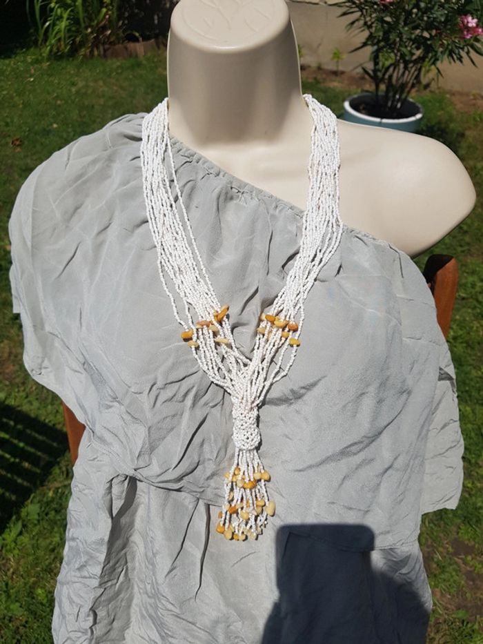 Grand Collier Perles Vintage