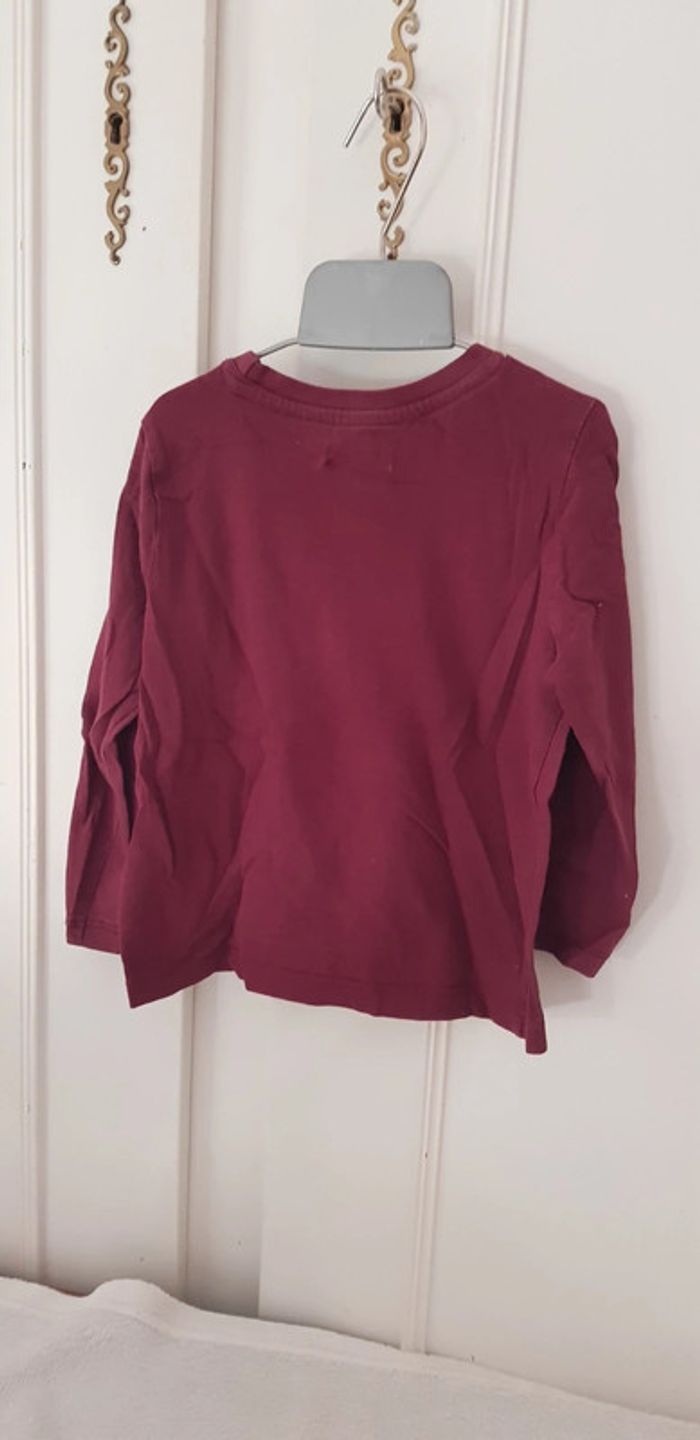 Tee-shirt manches longues DPAM 2 ans - photo numéro 2