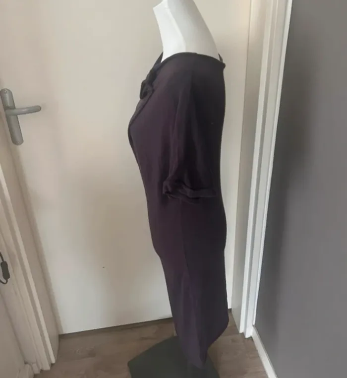 Promod, robe pull violette, femme, Taille 1/36 - photo numéro 2